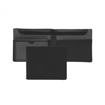 CARTERA C1968 RUBBER BIG BILL BI-FOLD BLACK