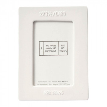 CERAMIC FRAME NAME CARD