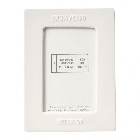 CERAMIC FRAME NAME CARD