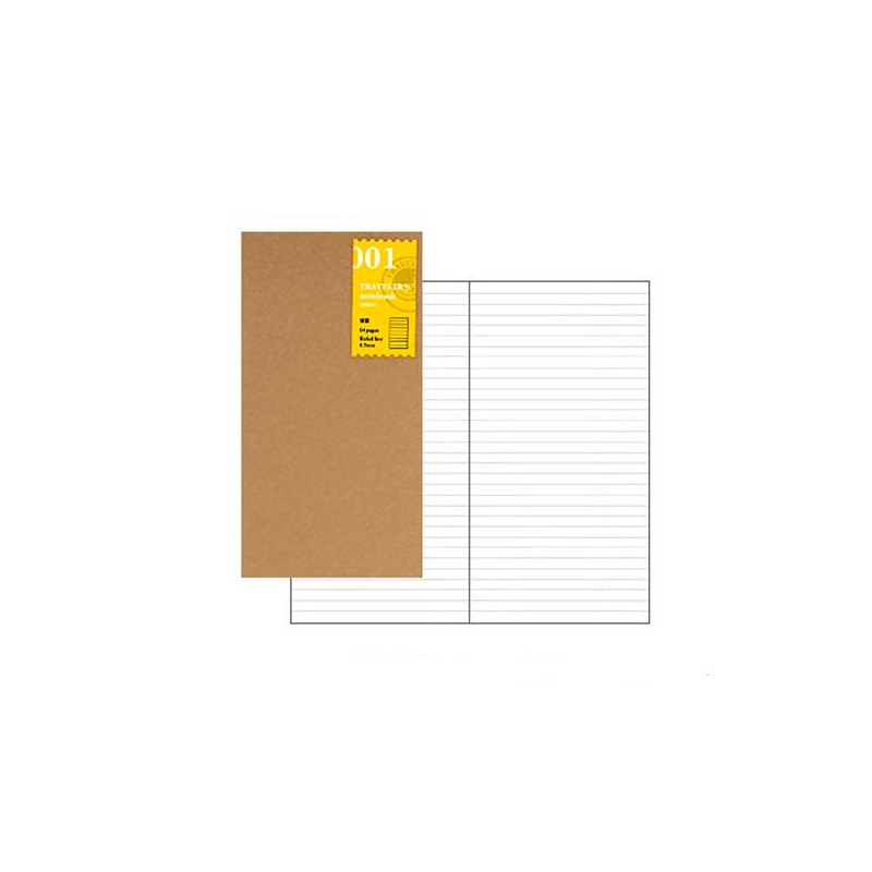 TRAVELER'S NOTEBOOK REFILL LINED 001 TRAVELER'S NOTEBOOK REFILL LINED 001
