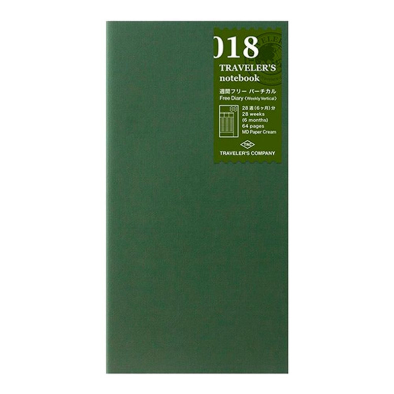 REFILL 018 DIARY WEEKLY VERTICAL REFILL 018 DIARY WEEKLY VERTICAL