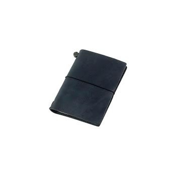 NOTEBOOK BLACK PASSPORT SIZE 15026-006
