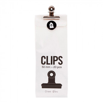 CLIPS ZINC 50MM20PCS