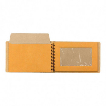 TRC SPIRAL NOTEBOOK B6 BLANK WINDOW ENV