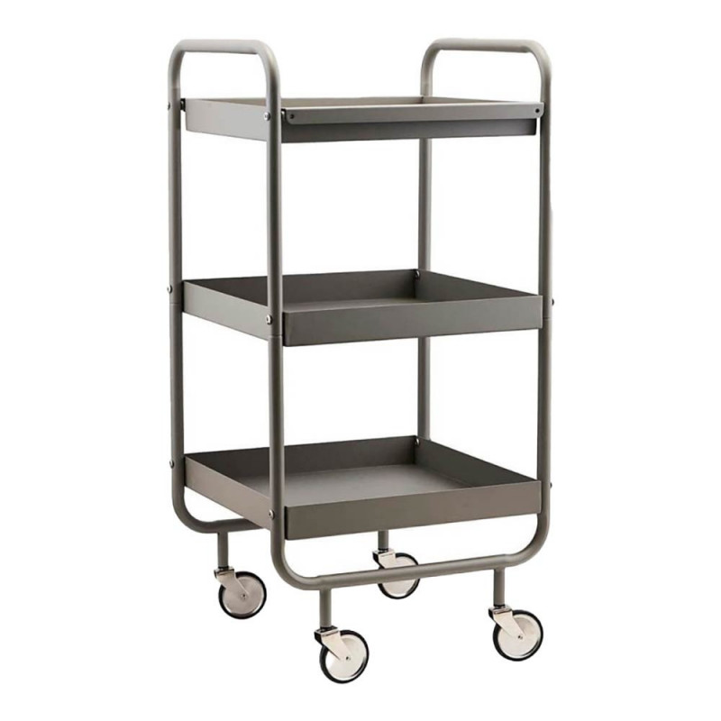 CARRITO ROLL GRIS 3 ESTANTES CARRITO ROLL GRIS 3 ESTANTES