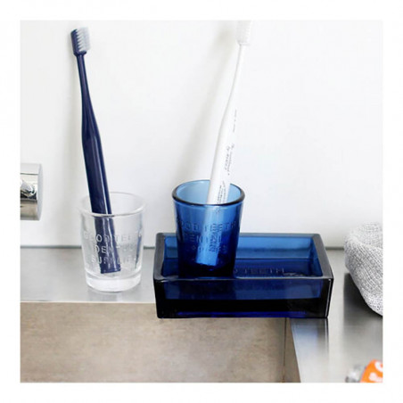 DENTAL TOOTHBRUSH STAND TRANSPARENT