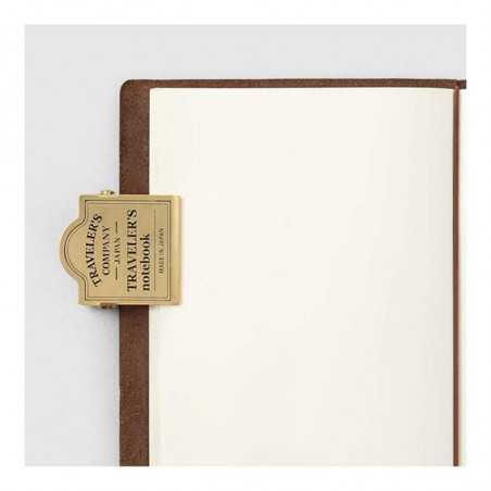 NOTEBOOK BRASS CLIP TRC LOGO