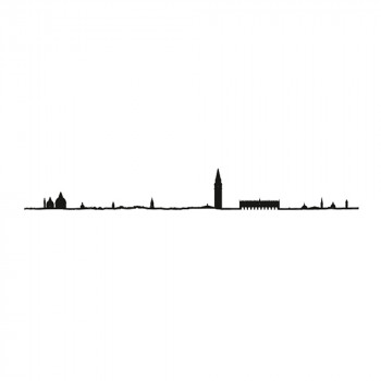 SKYLINE VENECIA - NEGRO 50CM