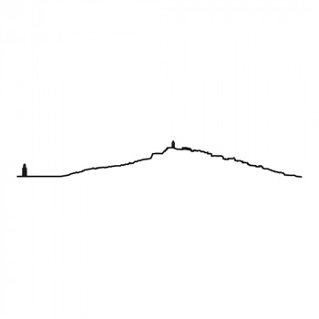 SKYLINE IBIZA - NEGRO 50CM