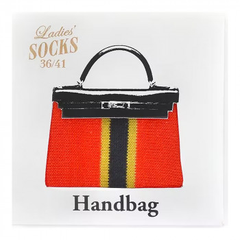 CALCETINES PLUS ONE HANDBAG RED