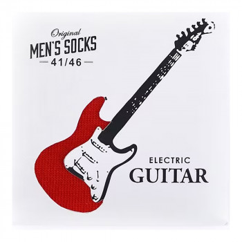 CALCETINES PLUS ONE GUITAR RED