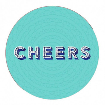 CHEERS AQUA COASTER 10 CM