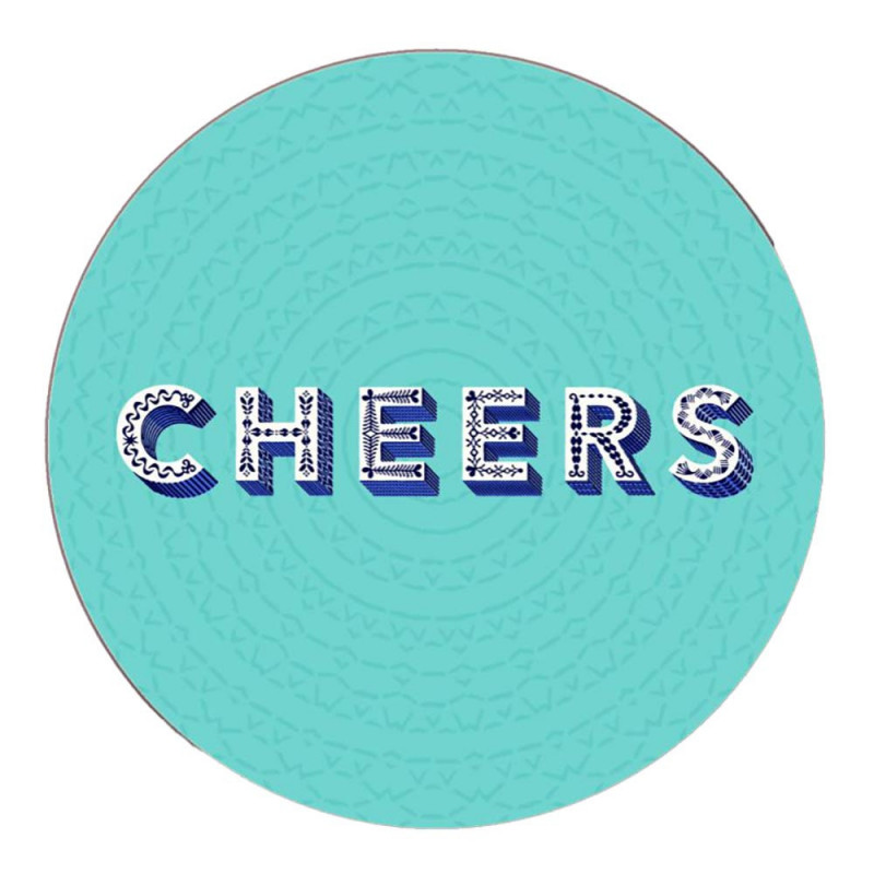 CHEERS AQUA COASTER 10 CM CHEERS AQUA COASTER 10 CM