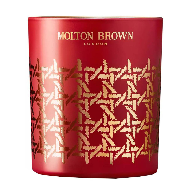 MERRY BERRIES & MIMOSA SCENTED CANDLE MERRY BERRIES & MIMOSA SCENTED CANDLE