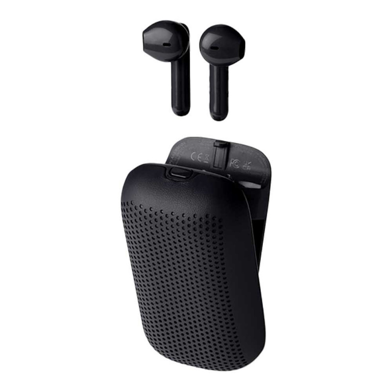 ALTAVOZ Y EARBUDS SPEAKERBUDS GRIS ALTAVOZ Y EARBUDS SPEAKERBUDS GRIS