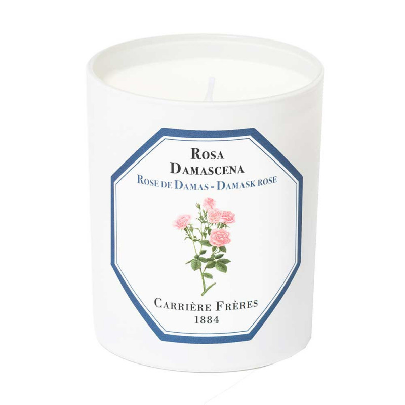 DAMASK ROSE SCENTED CANDLE DAMASK ROSE SCENTED CANDLE