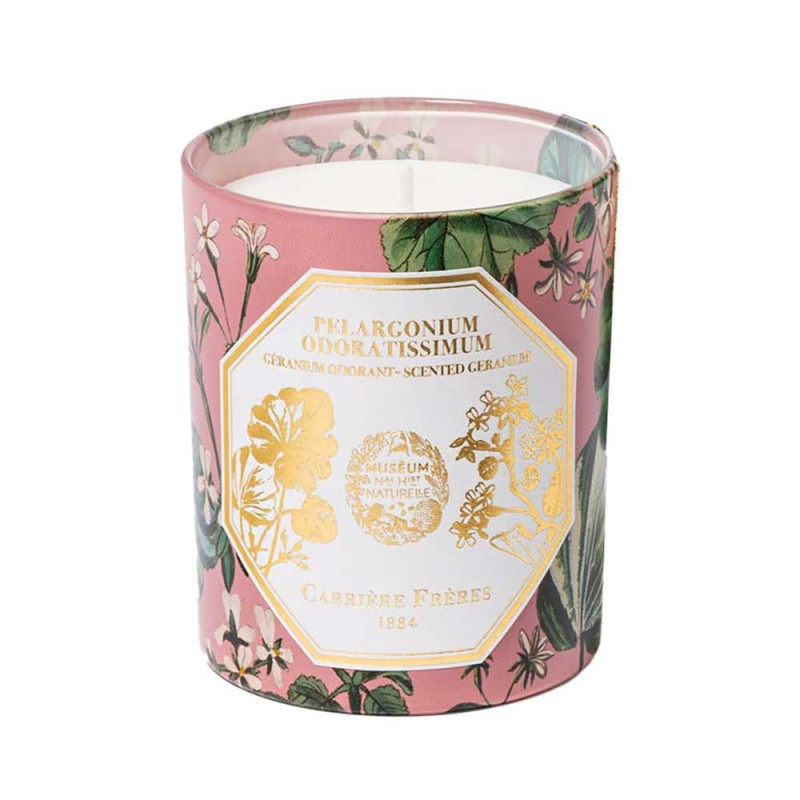 GERANIUM SCENTED CANDLE GERANIUM SCENTED CANDLE