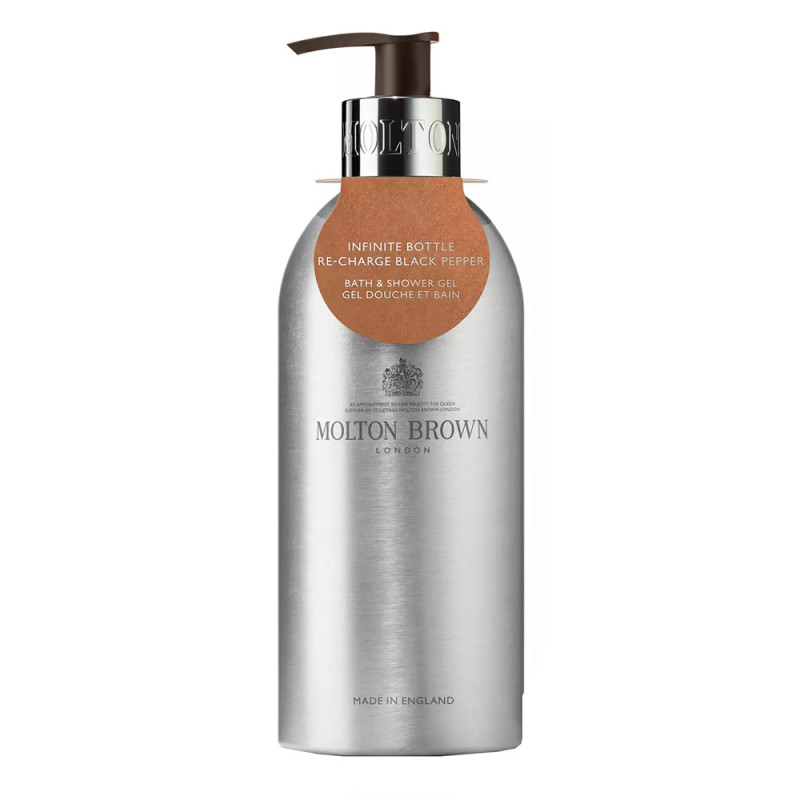 INFINITE BOTTLE RE-CHARGE BLACK PEPPER BATH & SHOWER GEL INFINITE BOTTLE RE-CHARGE BLACK PEPPER BATH & SHOWER GEL