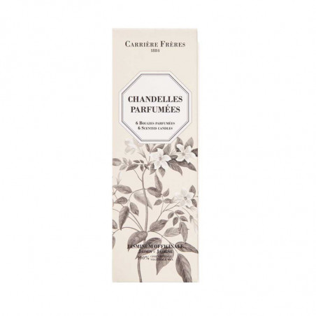JASMINE SCENTED TAPER CANDLES