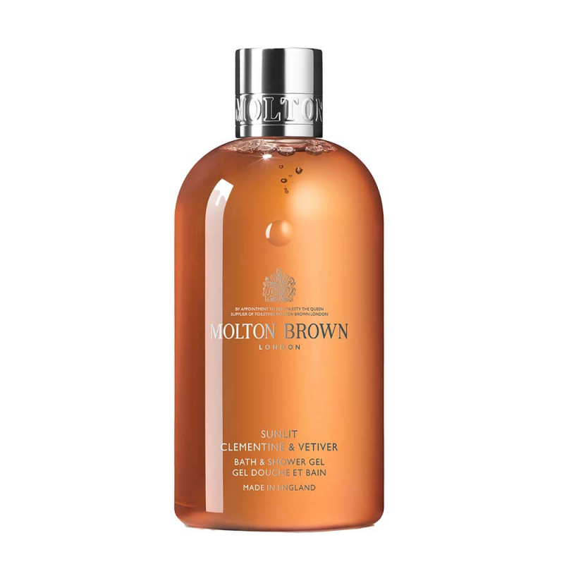 SUNLIT CLEMENTINE & VETIVER BATH & SHOWER GEL SUNLIT CLEMENTINE & VETIVER BATH & SHOWER GEL