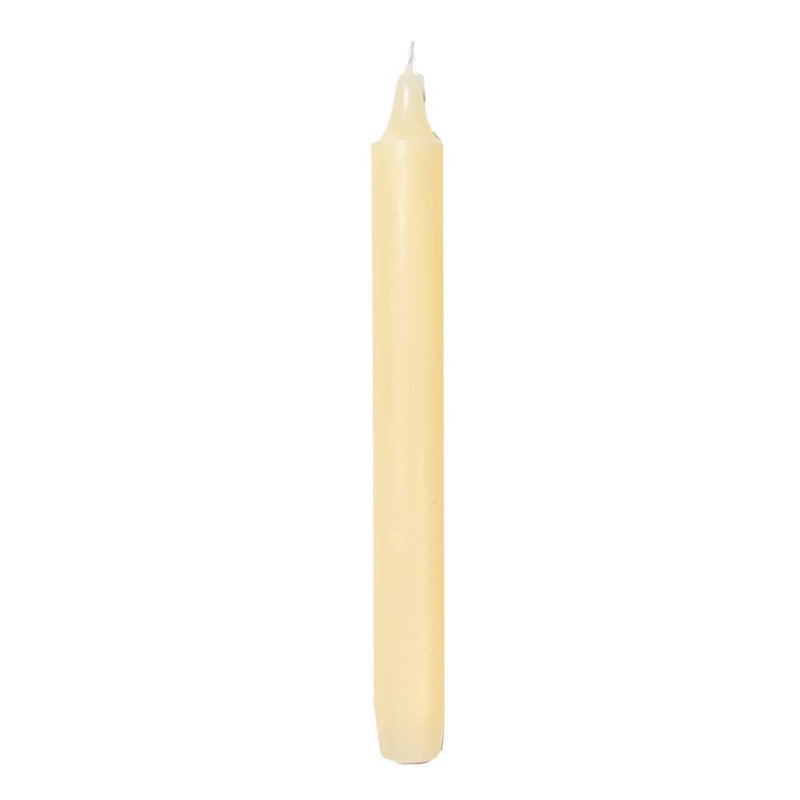 IVORY MADELEINE TAPER CANDLE IVORY MADELEINE TAPER CANDLE