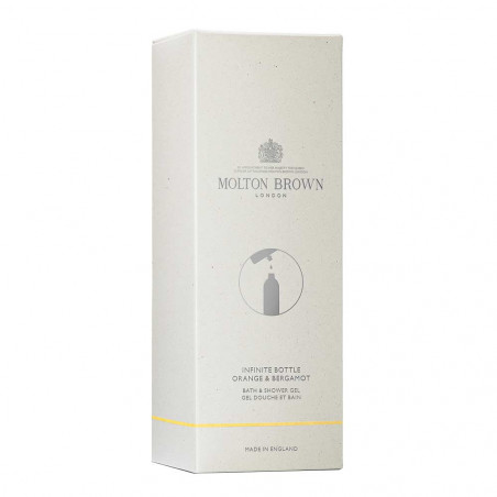 INFINITE BOTTLE ORANGE & BERGAMOT BATH & SHOWER GEL