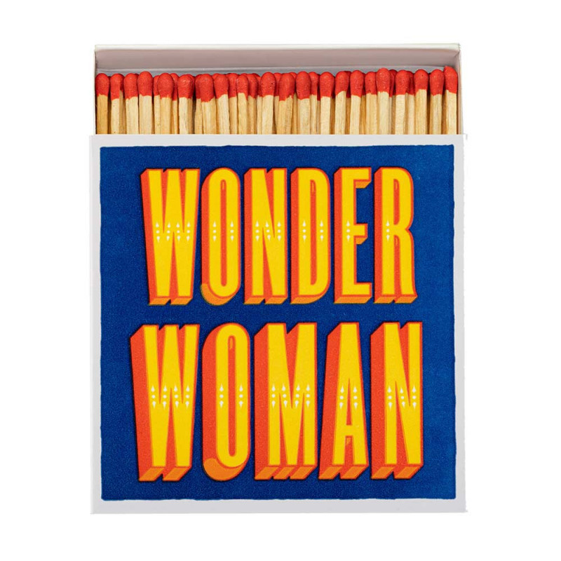 WONDER WOMAN MATCH BOX WONDER WOMAN MATCH BOX
