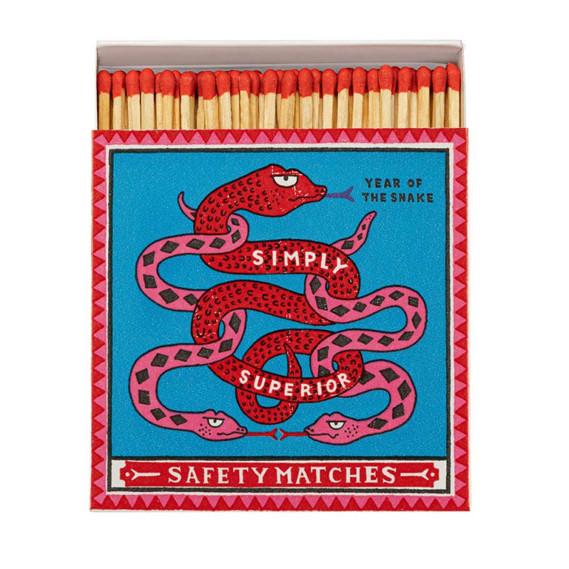 YEAR OF THE SNAKE MATCHES BY CHARLOTTE FARMER YEAR OF THE SNAKE MATCHES BY CHARLOTTE FARMER