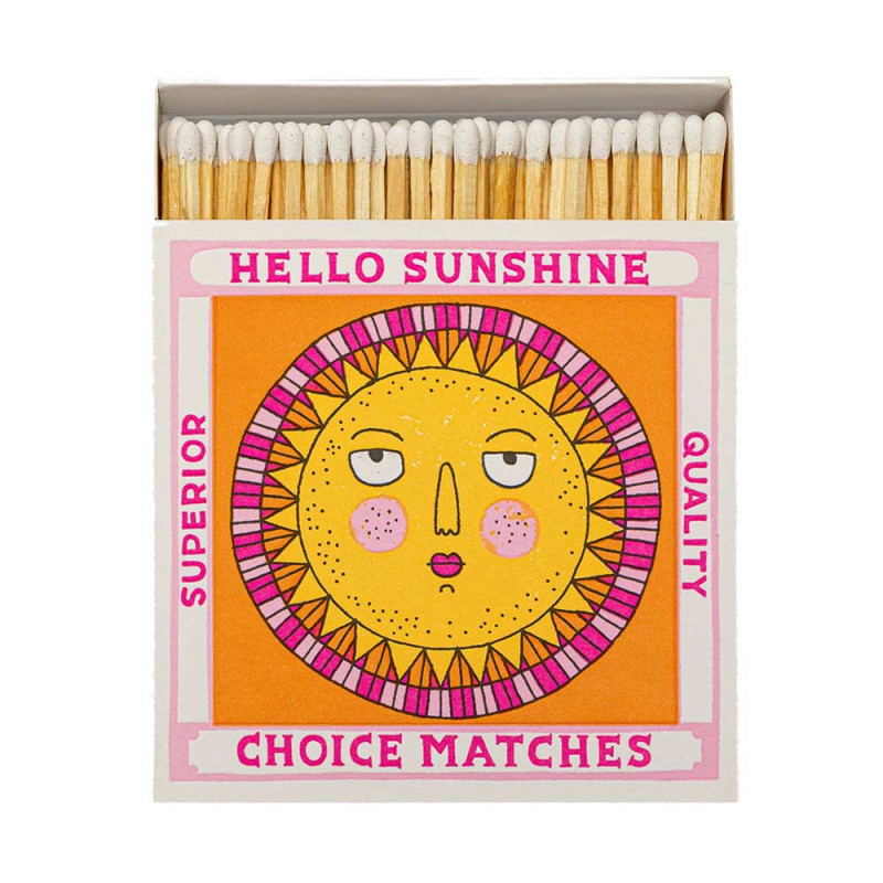 HELLO SUNSHINE MATCH BOX HELLO SUNSHINE MATCH BOX