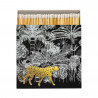 CHEETAH IN JUNGLE MATCH BOX BLACK