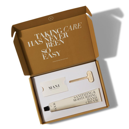 SANITIZING & MOISTURIZING HAND CREAM