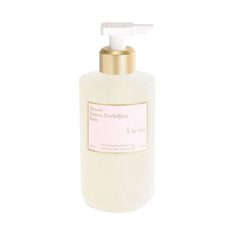 A LA ROSE HAND & BODY CLEANSING GEL 350ml | Maison Francis Kurkdjian A LA ROSE HAND & BODY CLEANSING GEL 350ml | Maison Francis Kurkdjian