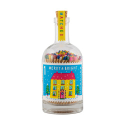Merry & Bright Stamp Match Bottle | Archivist