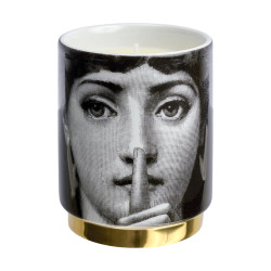 Fornasetti Silenzio XS Candle – Artistic Scented Candle
