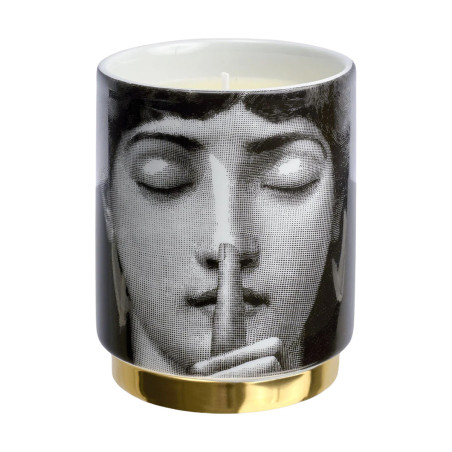 Fornasetti Silenzio XS Candle – Artistic Scented Candle