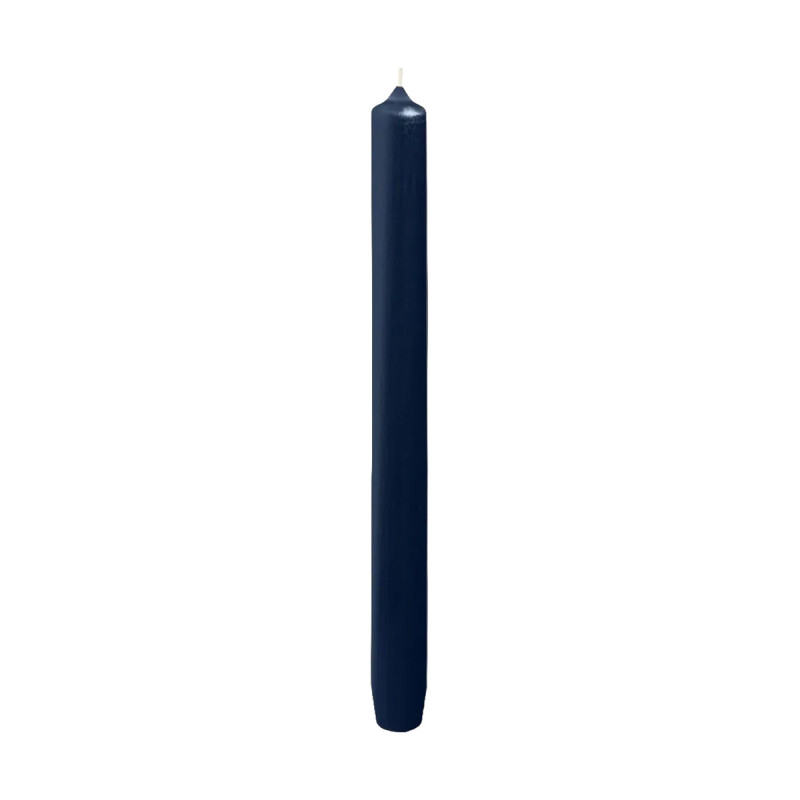 Navy Blue Royale Taper Candle x6 - Trudon