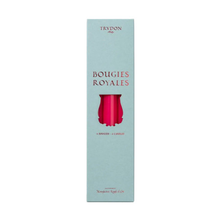 Fuchsia Royale Taper Candle (Box of 6) - Trudon