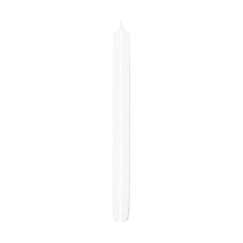 White Royale Taper Candle x6 - Trudon