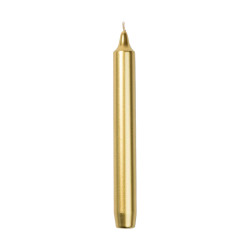 Gold Madeleine Taper Candle x6 - Trudon