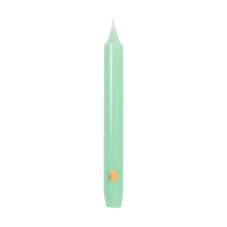 Pastel Green Madeleine Taper Candle x6 - Trudon
