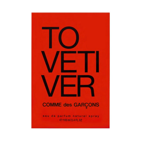 To Vetiver Eau de Parfum | Comme des Garçons