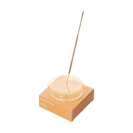 Yellow Dimple Incense Holder | MAEGEN