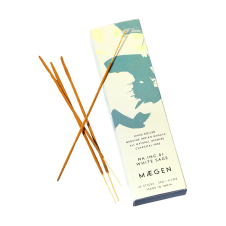 White Sage Incense Sticks x25 | MAEGEN