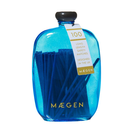 Blue Bubble Match Jar | MAEGEN