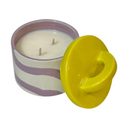 Water Lotus & Rose Pablo Candle Pot | MAEGEN