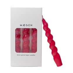 Magenta Spiral Taper | MAEGEN