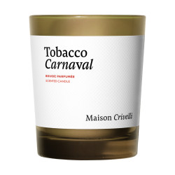 Tobacco Carnaval Candle | Maison Crivelli