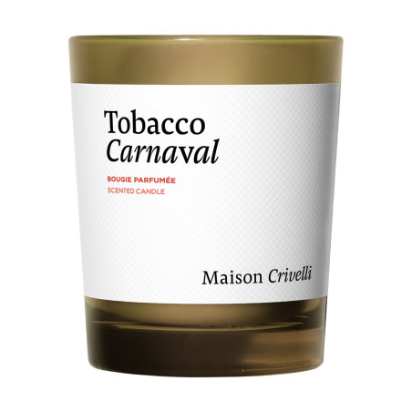 Tobacco Carnaval Candle | Maison Crivelli