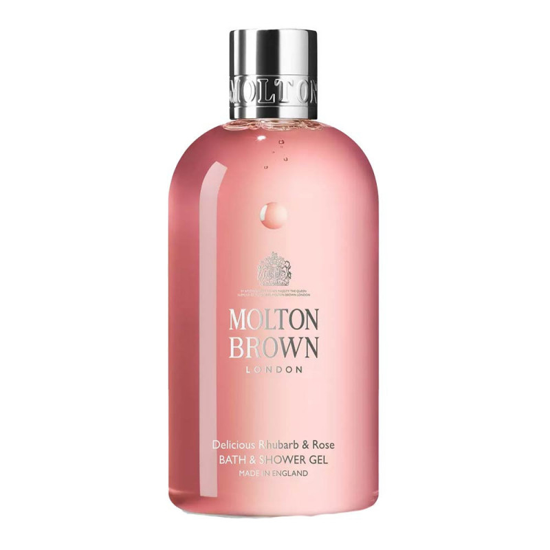 DELICIOUS RHUBARB " ROSE BATH " SHOWER GEL