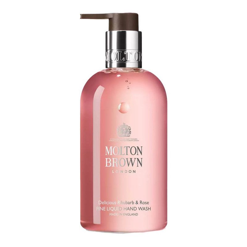 DELICIOUS RHUBARB & ROSE FINE LIQUID HAND WASH